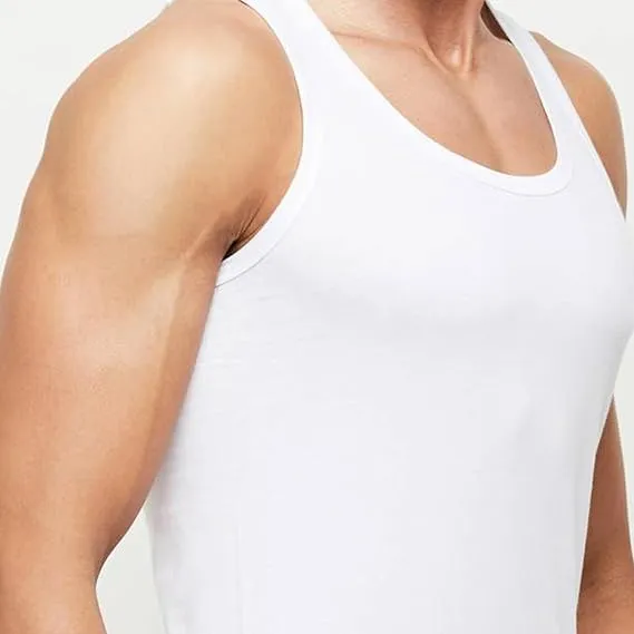 Molten Creek® 6X Pack Mens Vests Classic Sports 100% Cotton Tank Tops Summer Training Gym Sports Sleeveless Casual Undershirts S-2XL