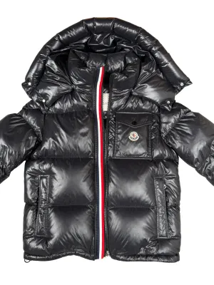 Moncler Montbeliard Coat - Black