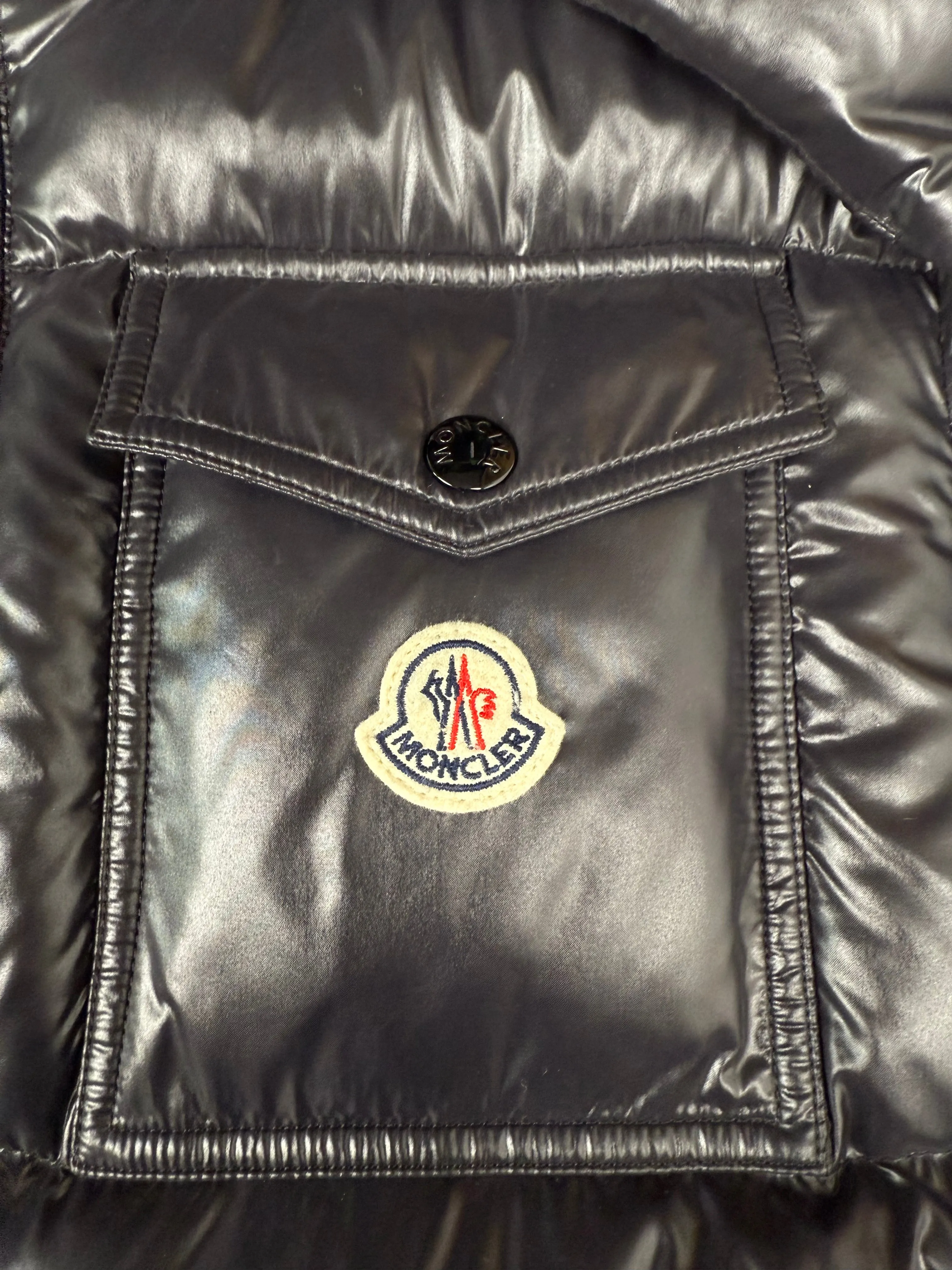 Moncler Montbeliard Coat - Black