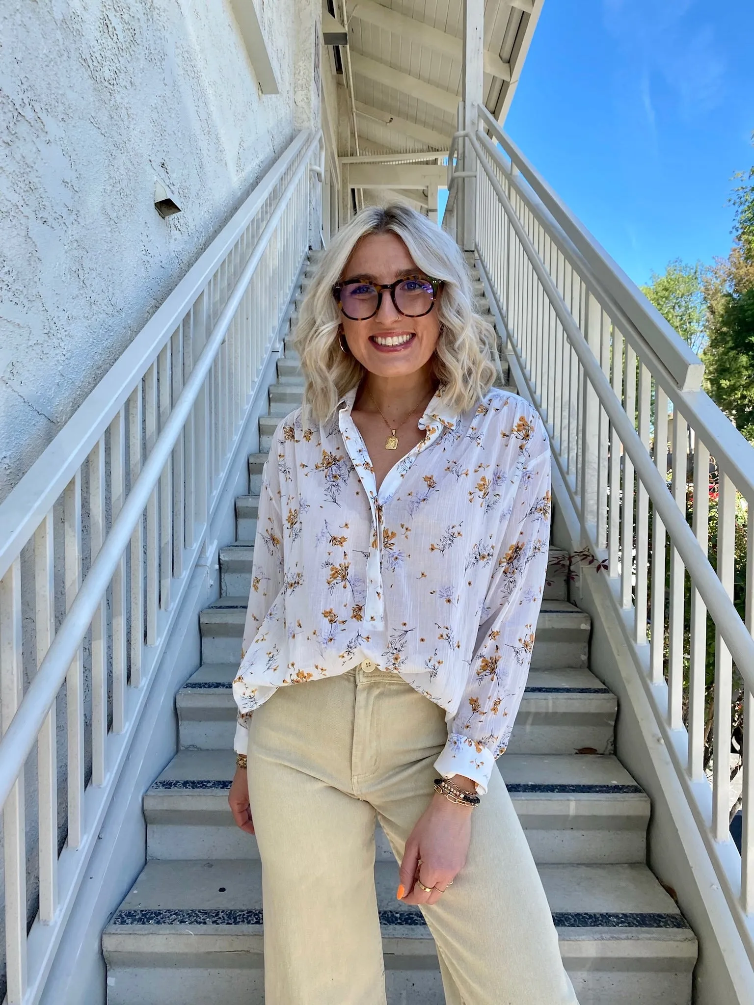 Nature's Bloom Blouse