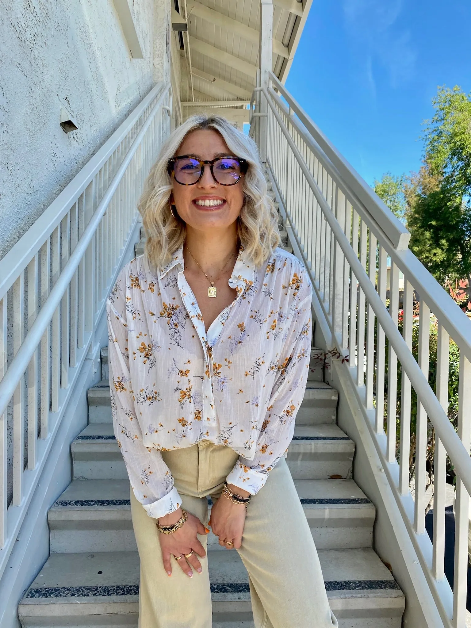 Nature's Bloom Blouse