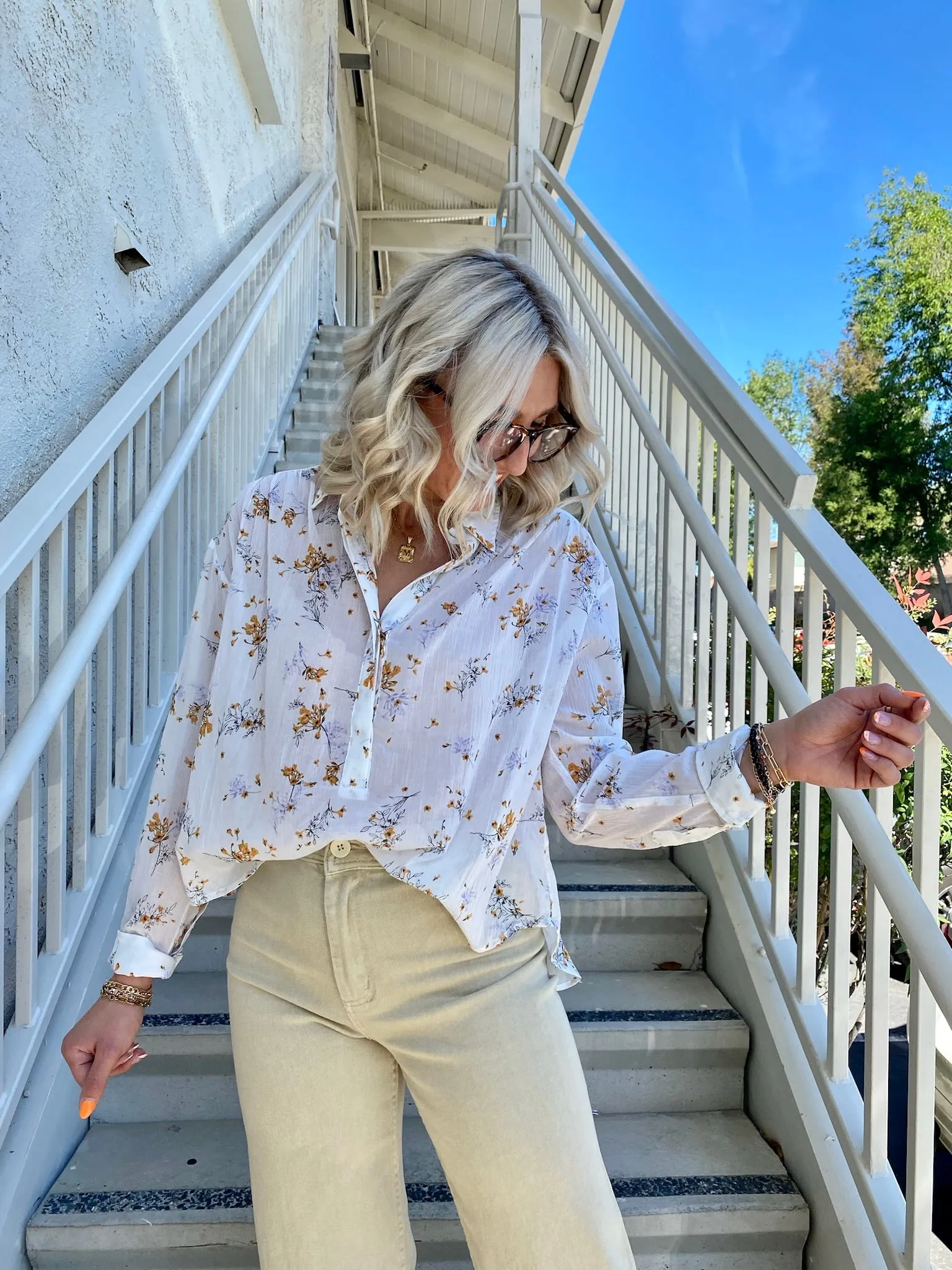 Nature's Bloom Blouse