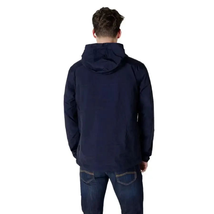 Navy Hooded Jacket