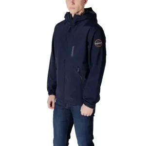 Navy Hooded Jacket