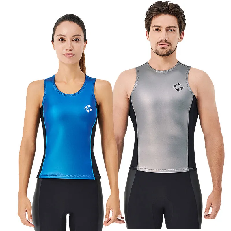 Neoprene Vest Scuba diving for Men | 2mm Sleeveless