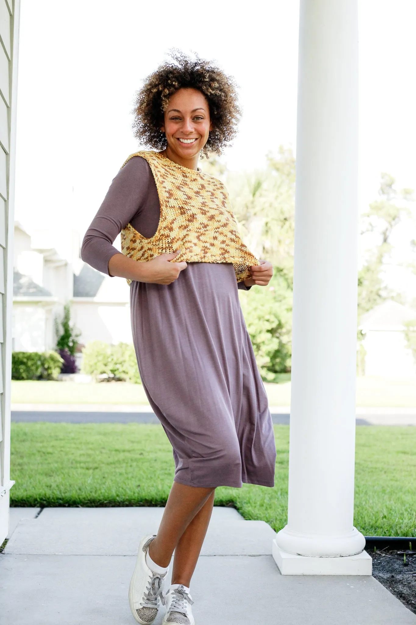 NWT FP Crochet Knit Vest