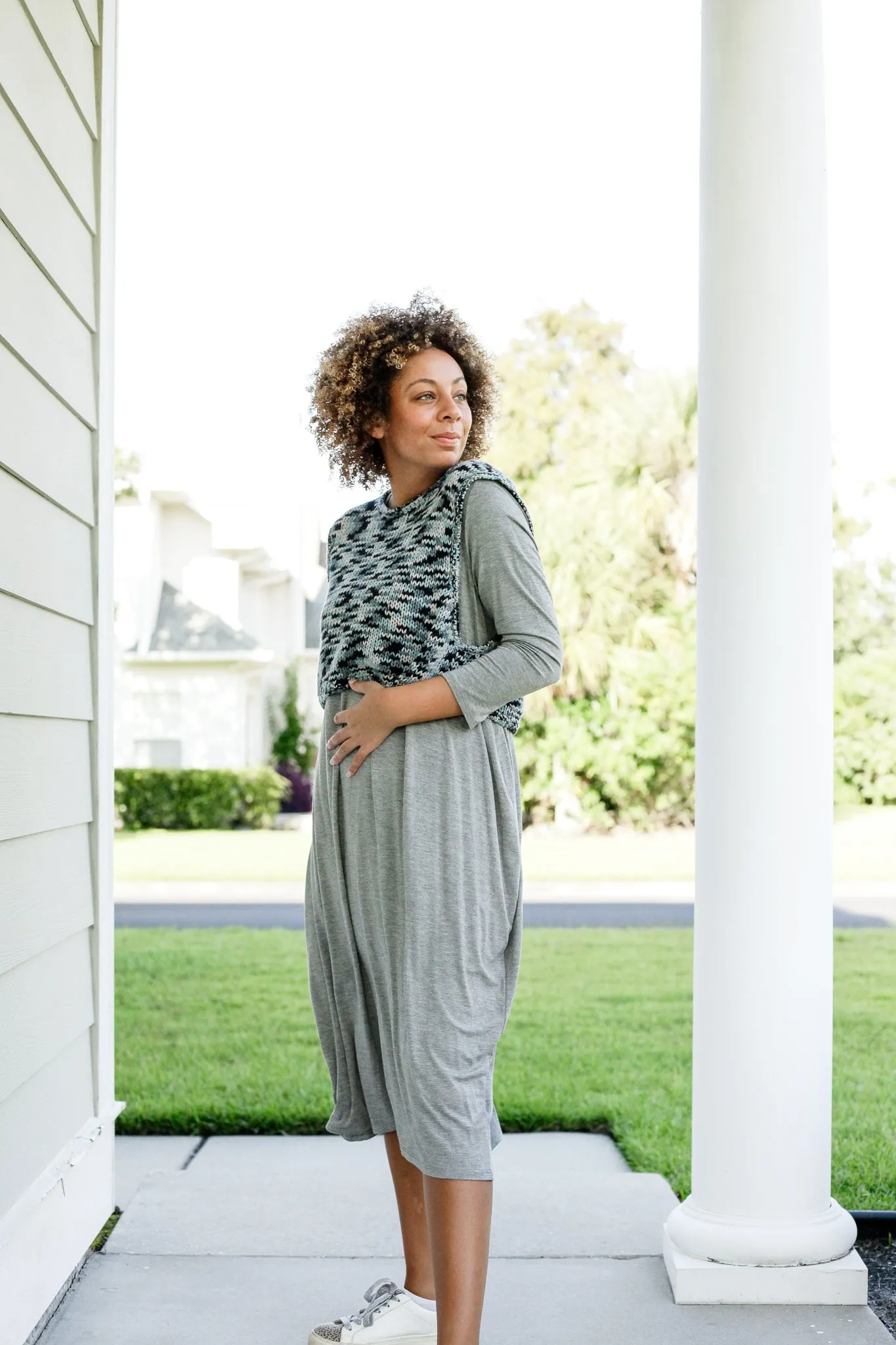 NWT FP Crochet Knit Vest
