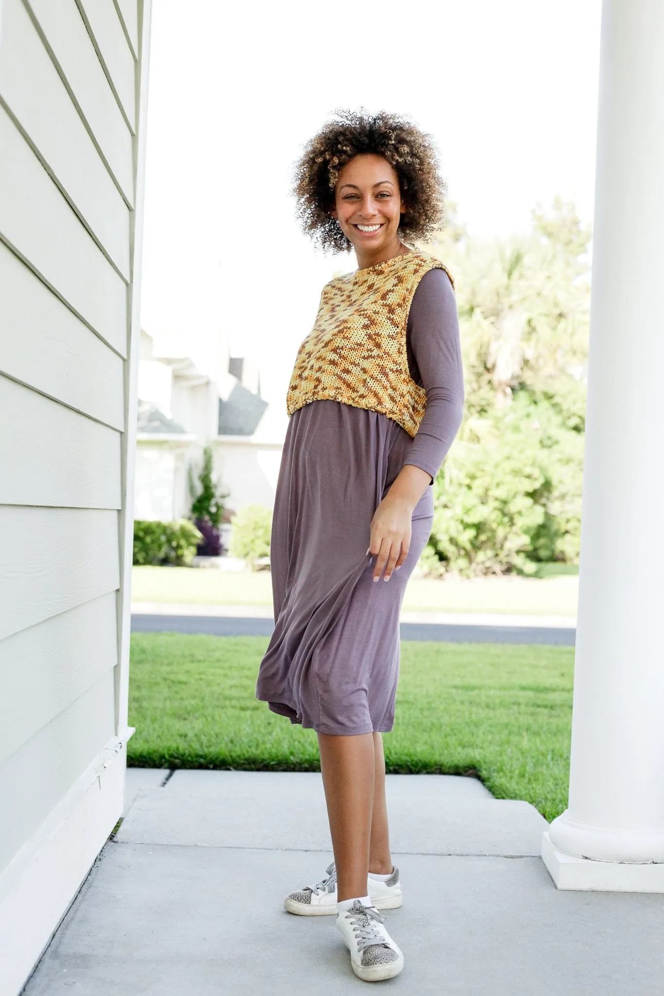 NWT FP Crochet Knit Vest