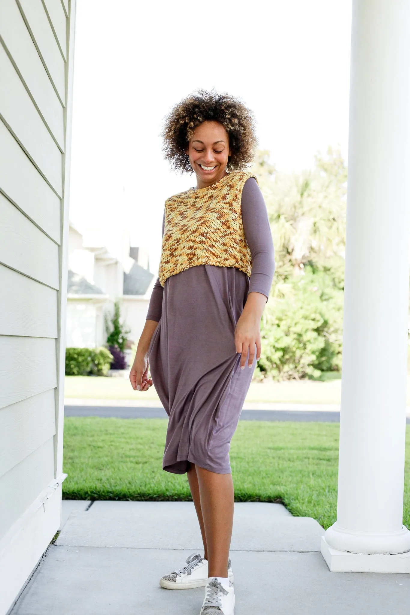 NWT FP Crochet Knit Vest