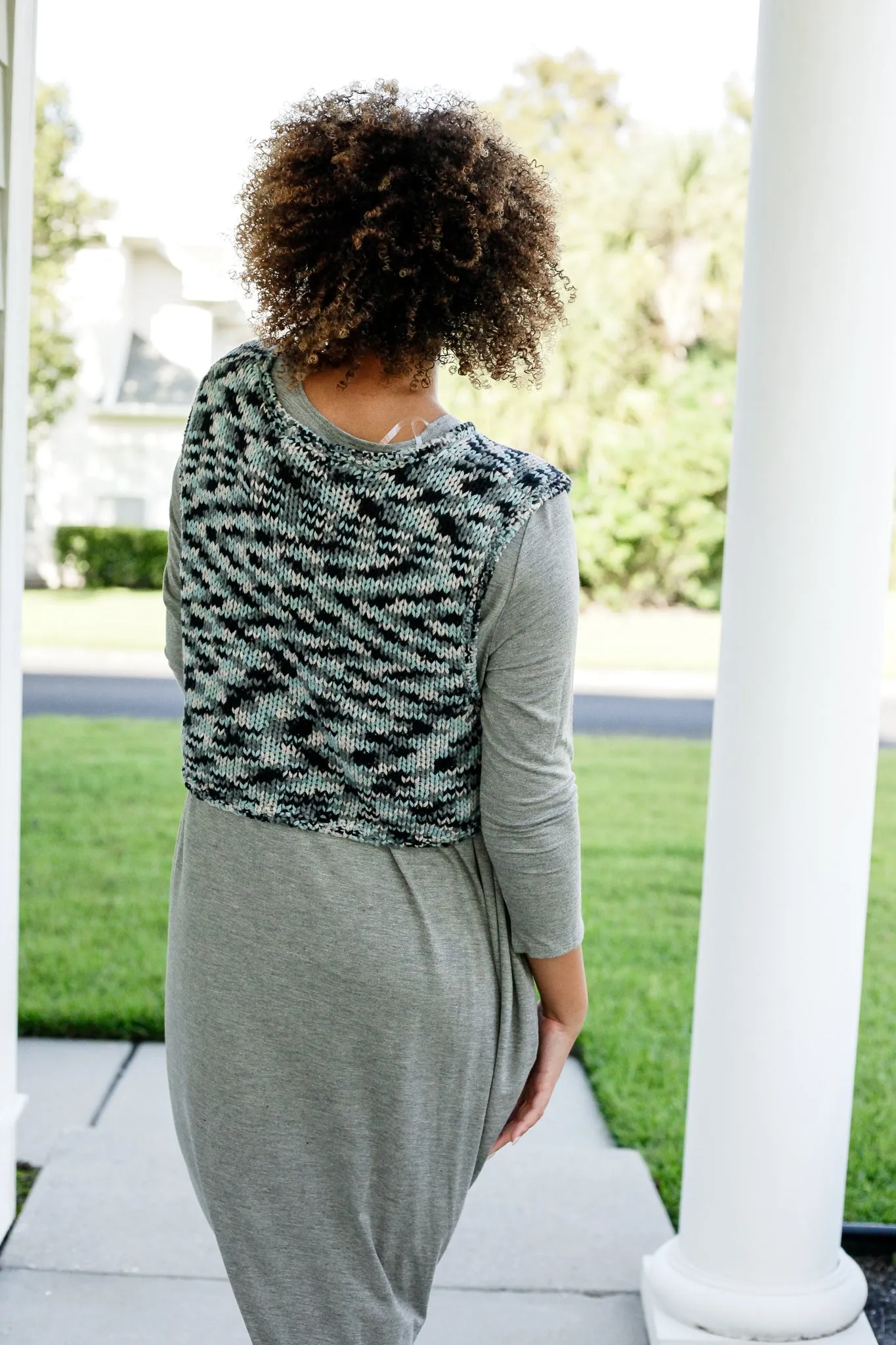 NWT FP Crochet Knit Vest