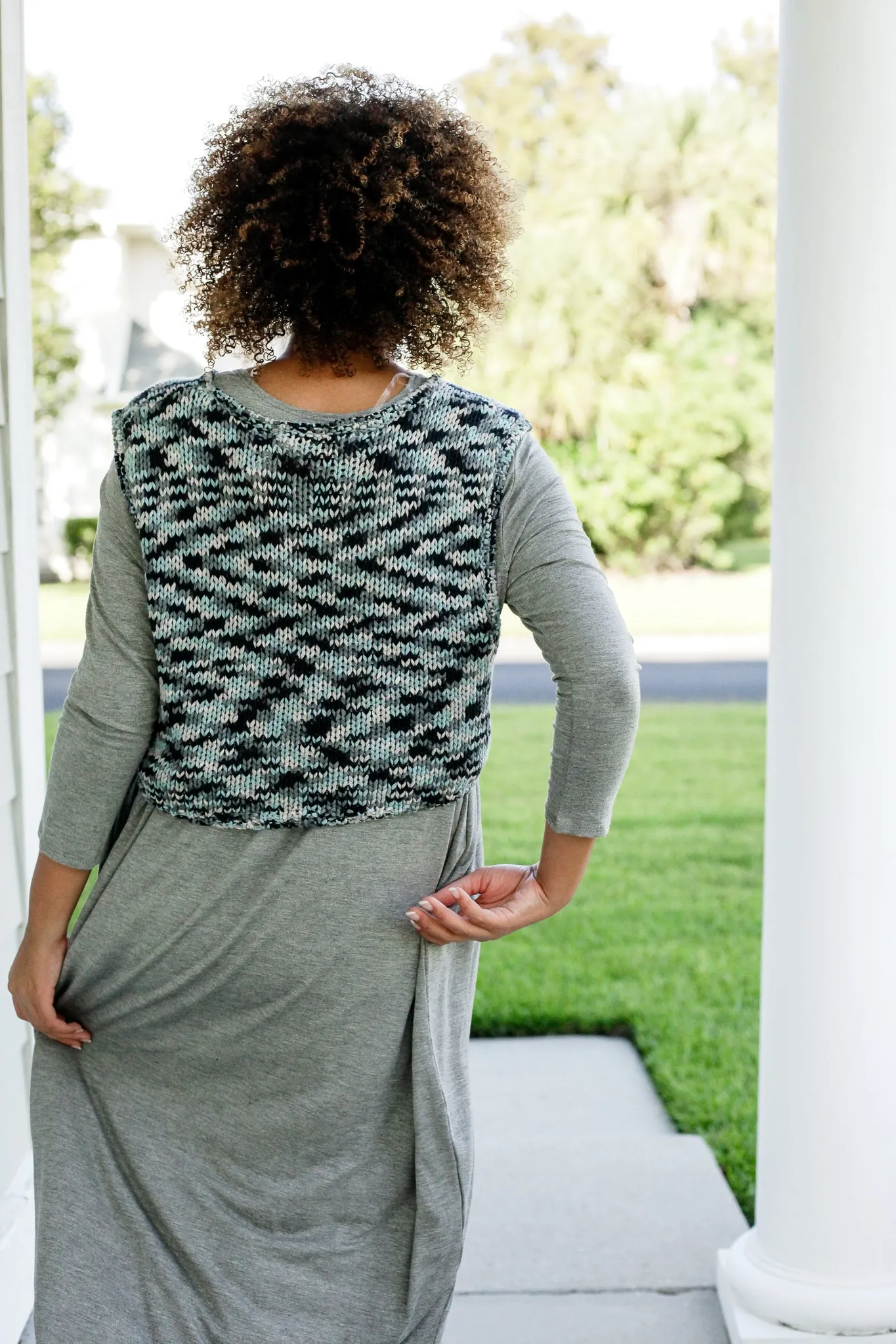 NWT FP Crochet Knit Vest