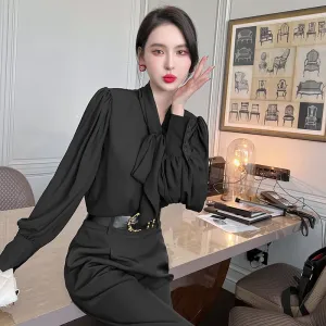 Office Puff Sleeved Blouses