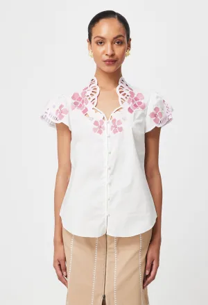 Once Was | Ballou Placement Blouse