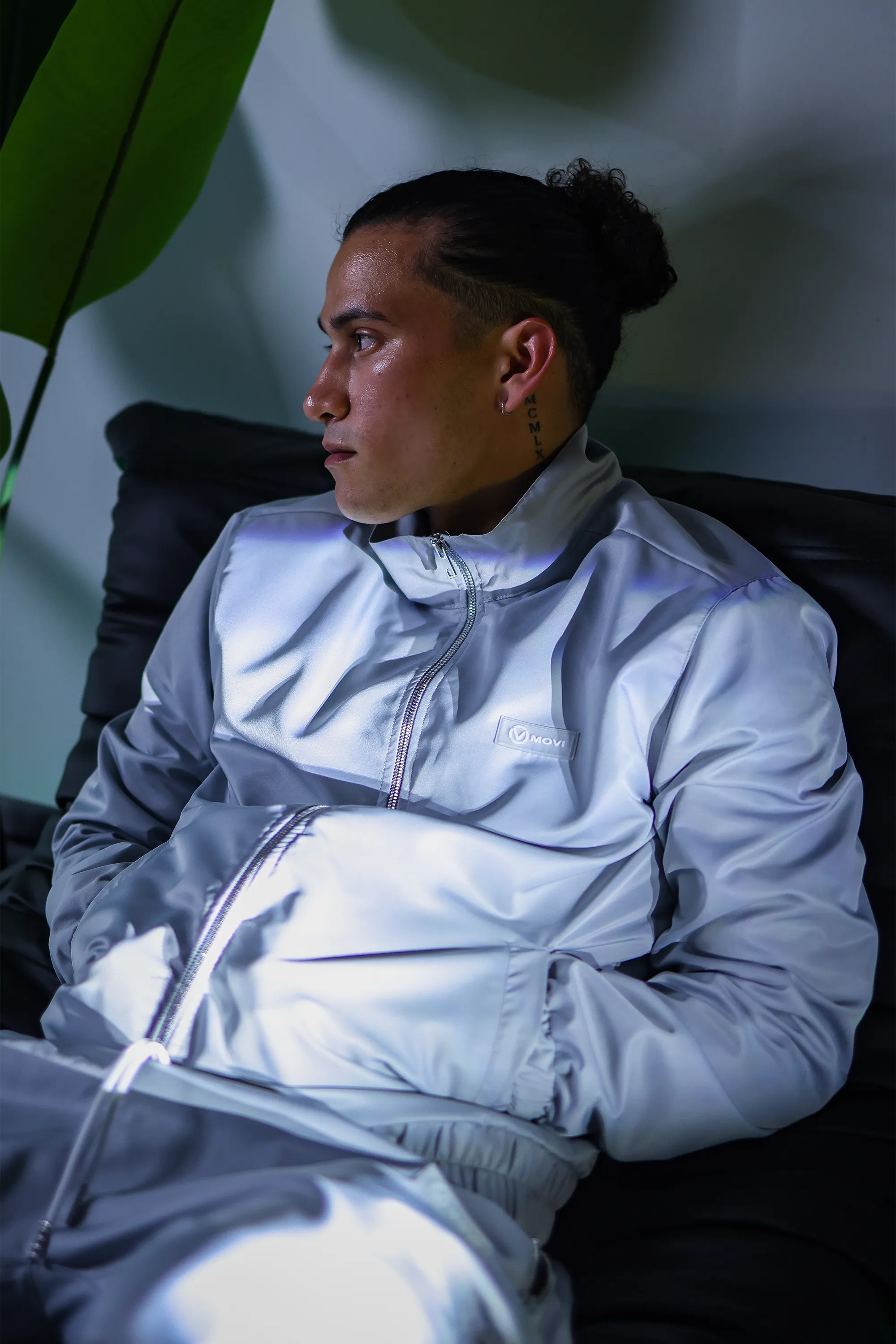 ORIGIN GLOW TRACK JACKET - MOONLIGHT GREY