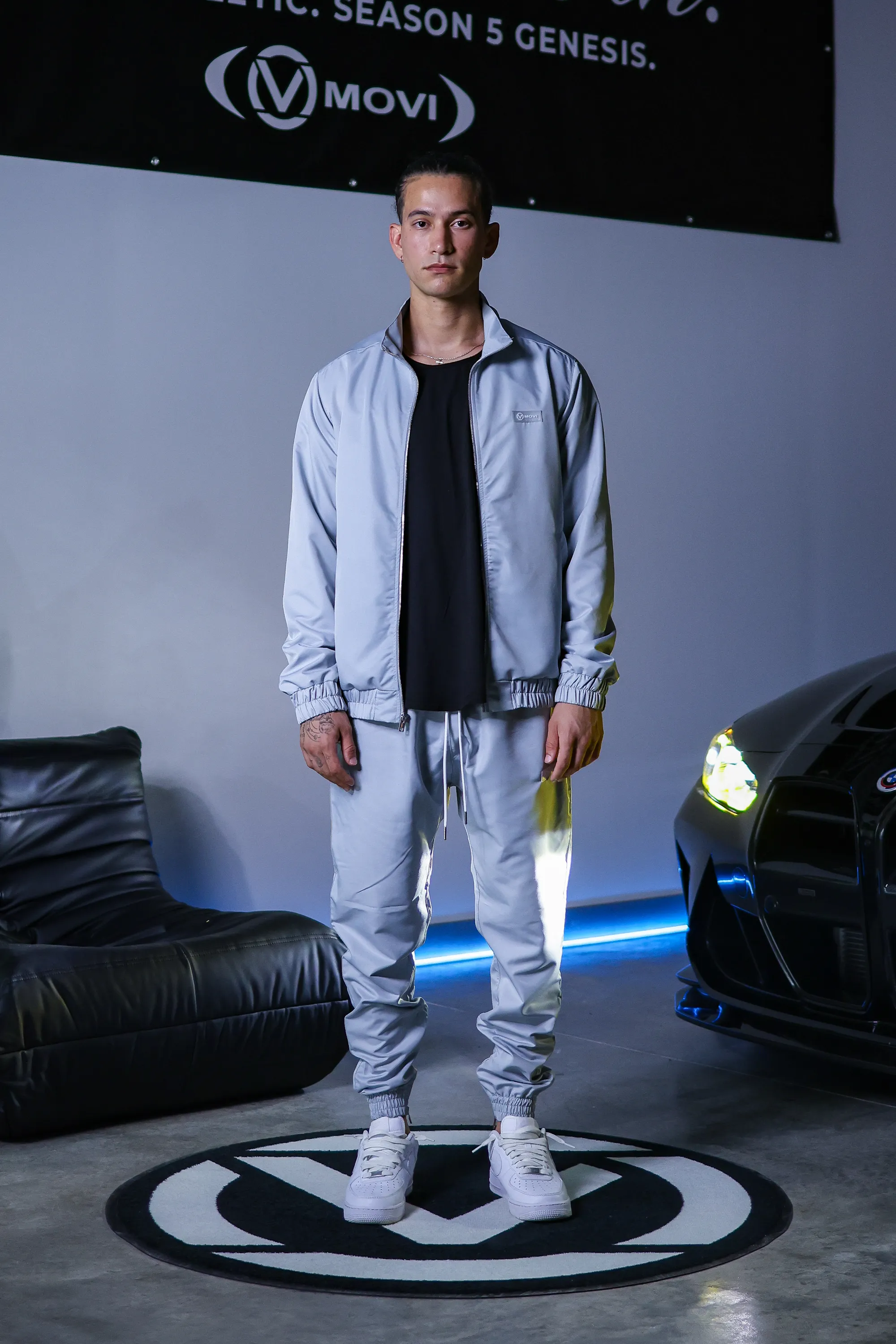 ORIGIN GLOW TRACK JACKET - MOONLIGHT GREY