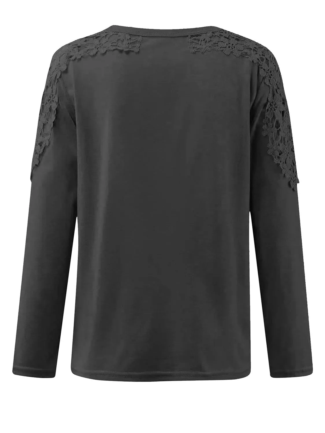 Paige Lace Detail Long Sleeve Top