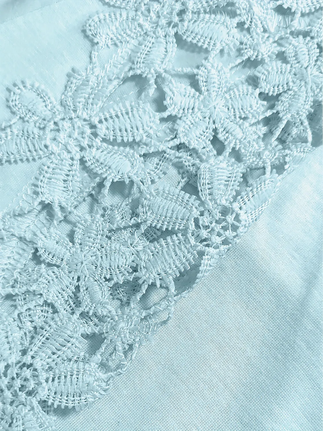 Paige Lace Detail Long Sleeve Top