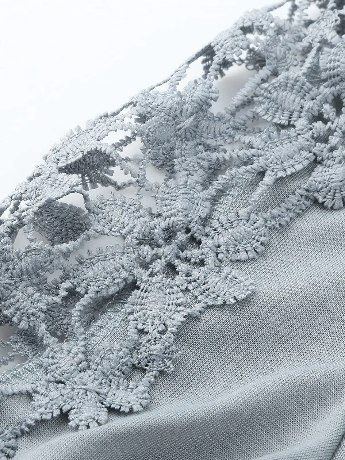 Paige Lace Detail Long Sleeve Top