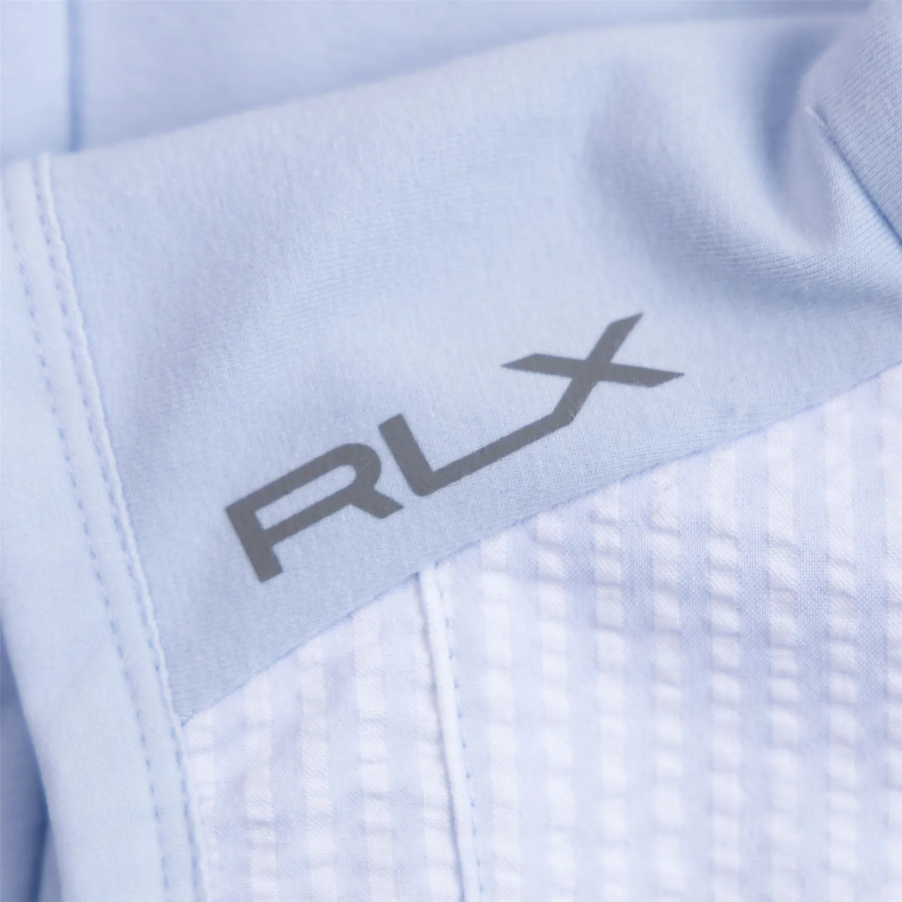 Performance Full Zip Sleeveless Vest Oxford Blue/Ceramic White