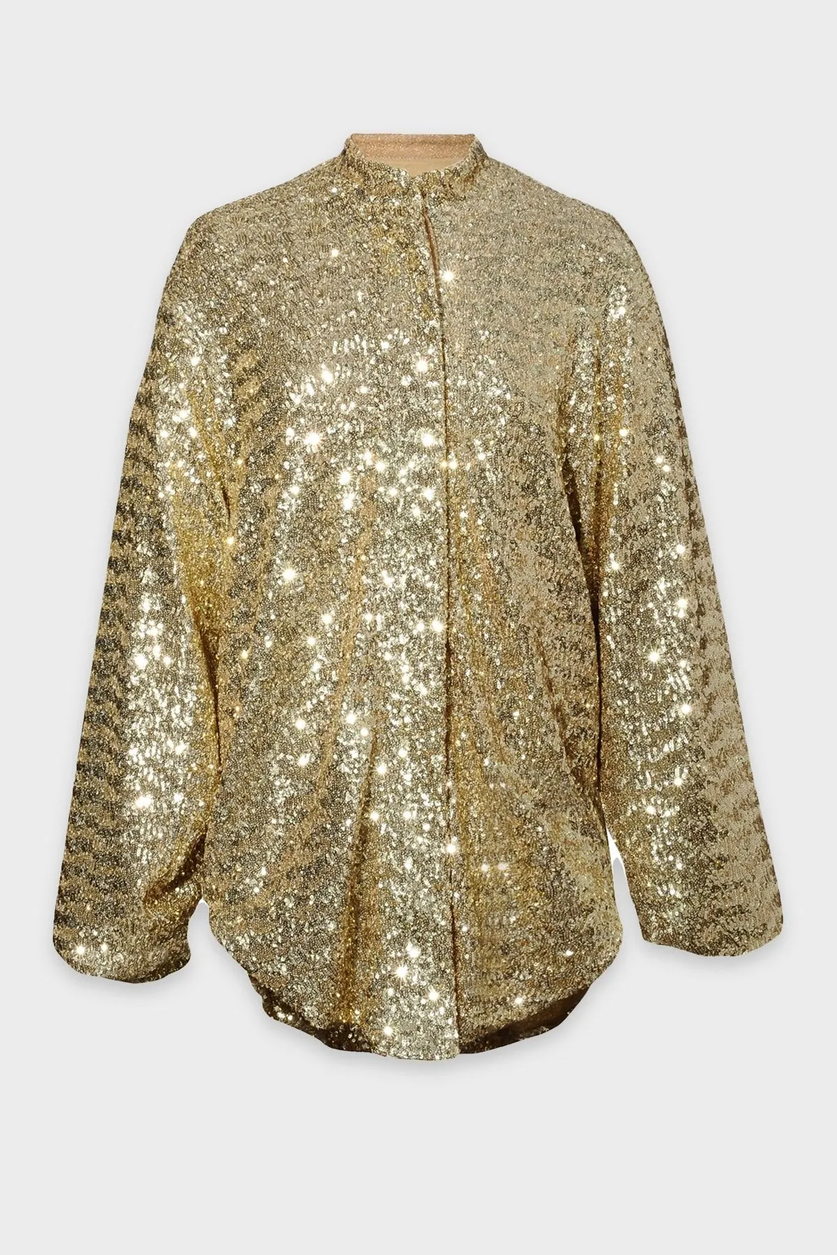 Piallettes Long Shirt in Gold