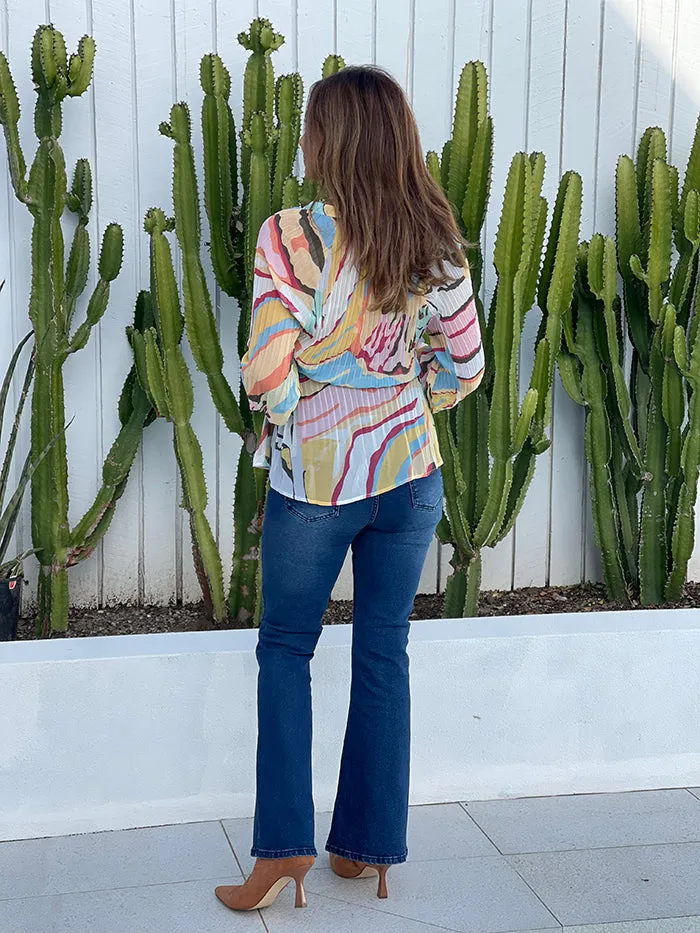 Picasso Pleated Top