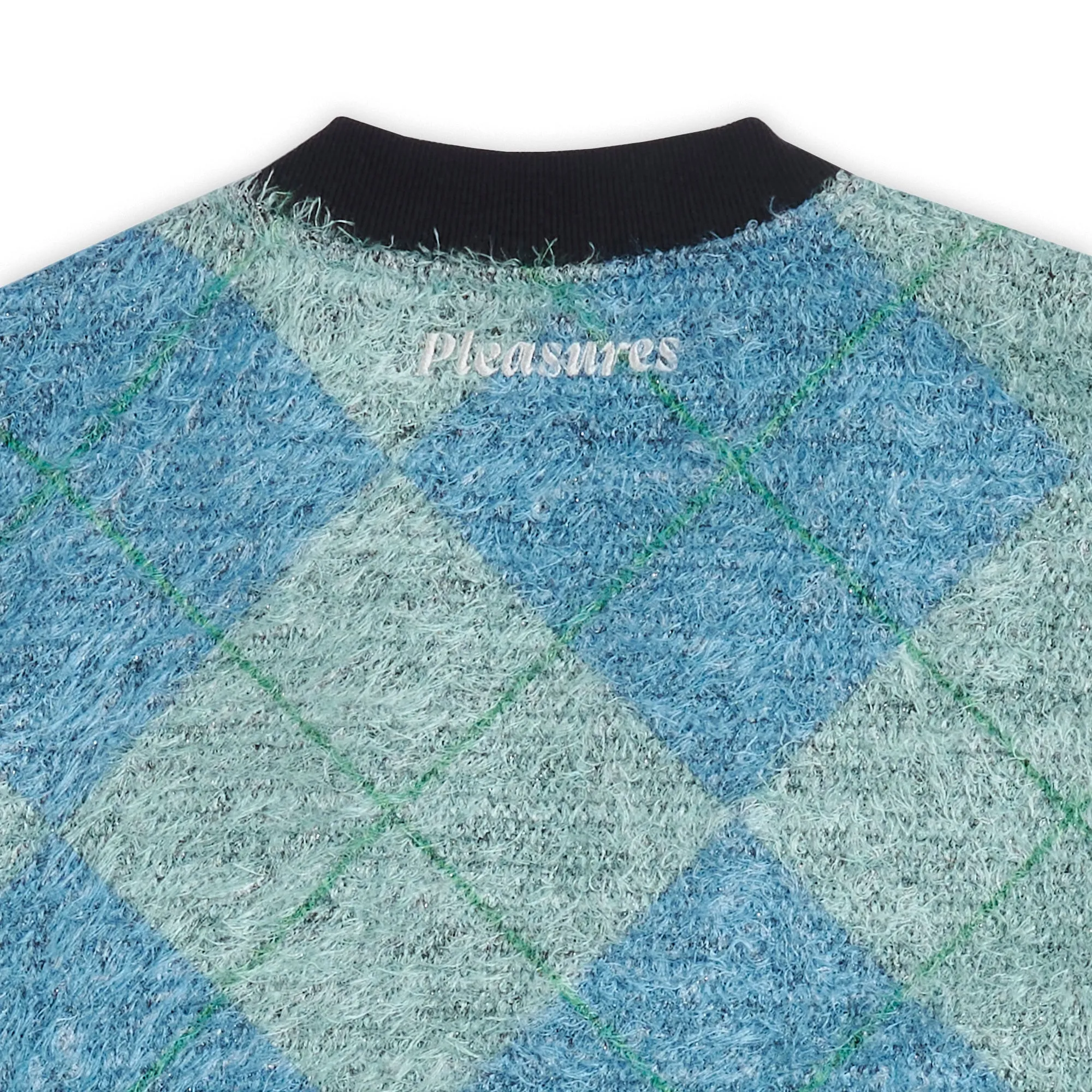 Pleasures Men Rev Cardigan Aqua