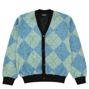 Pleasures Men Rev Cardigan Aqua