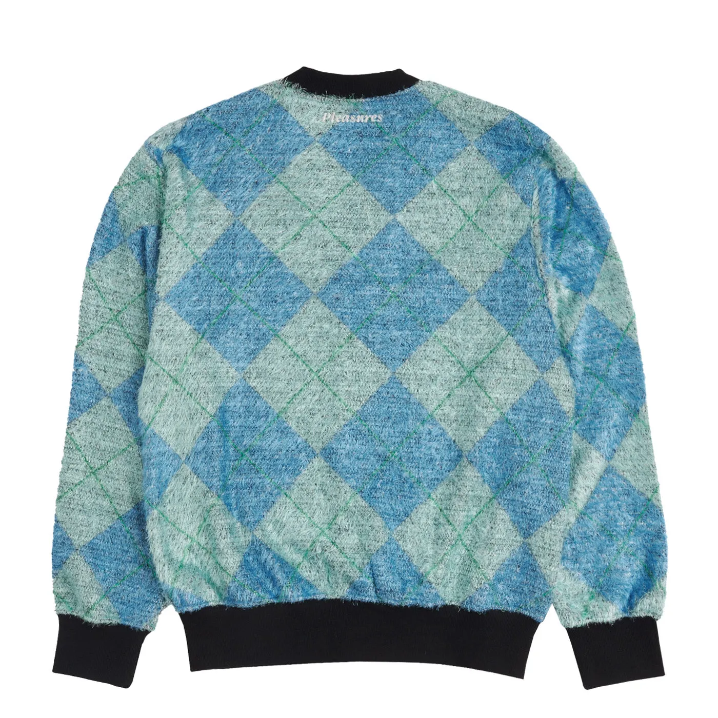 Pleasures Men Rev Cardigan Aqua