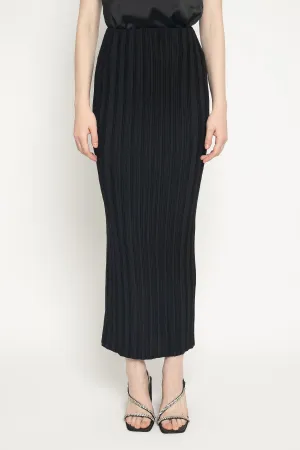 Pleated Skirt in Black
