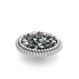 Qudo Fabero 15mm Silver Topper - Metallic Silver