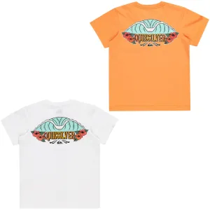 Quiksilver Kids Tropical Fade Short Sleeve Crew Neck T-Shirt