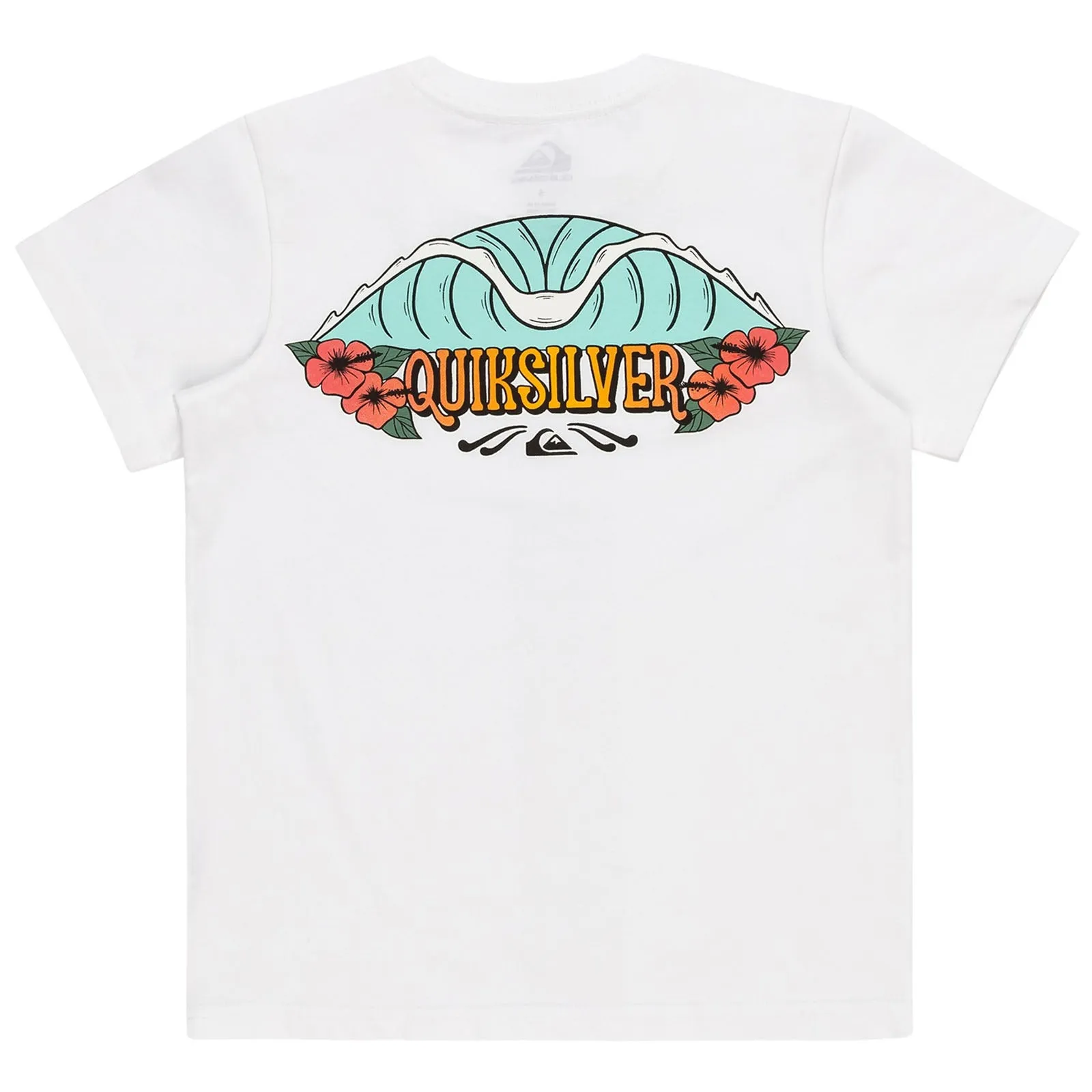 Quiksilver Kids Tropical Fade Short Sleeve Crew Neck T-Shirt