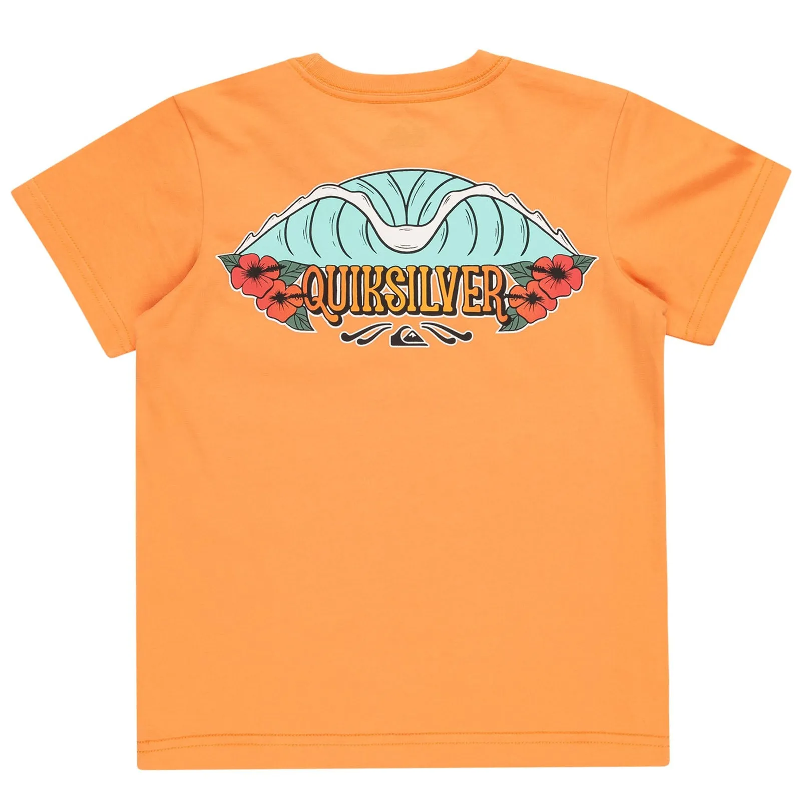 Quiksilver Kids Tropical Fade Short Sleeve Crew Neck T-Shirt