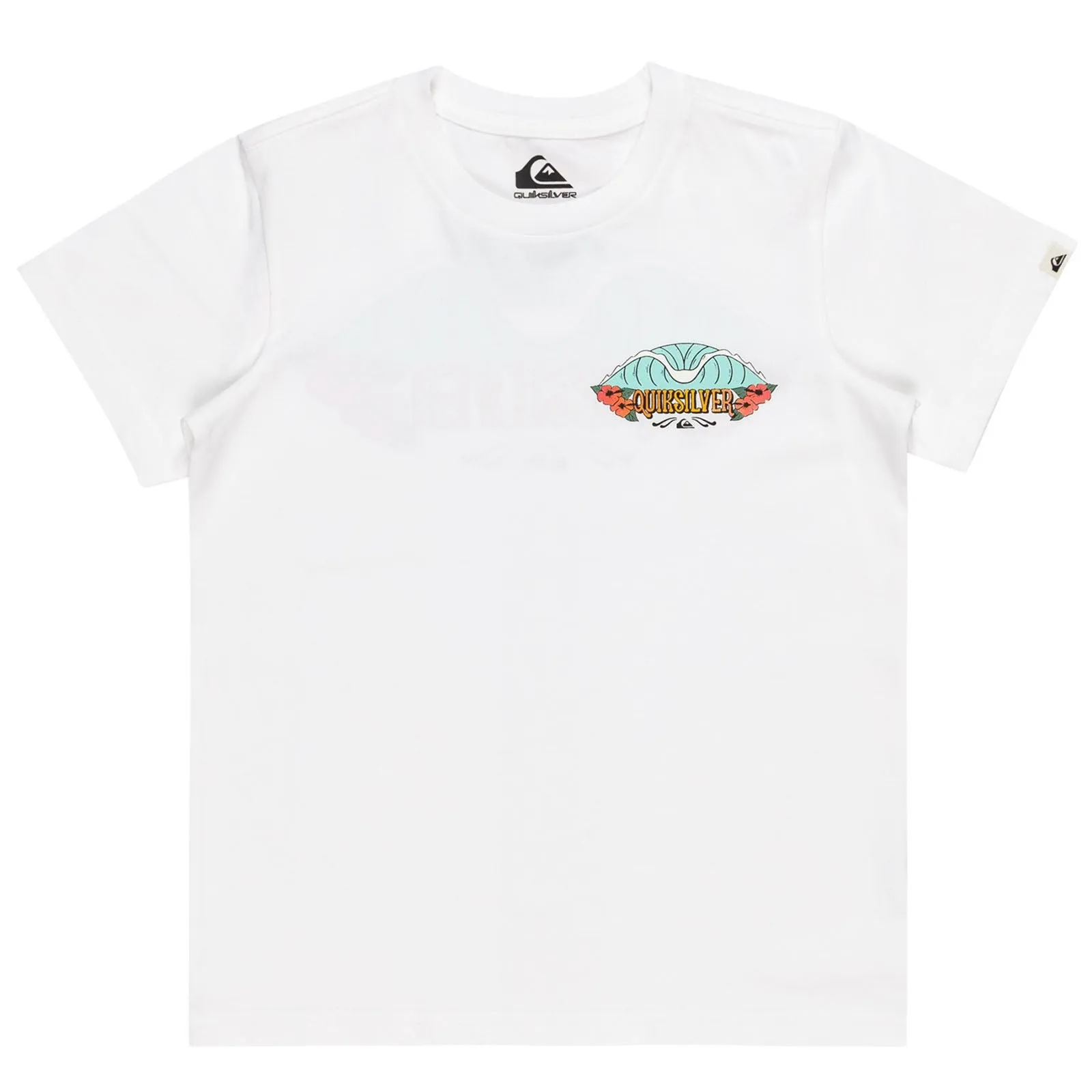 Quiksilver Kids Tropical Fade Short Sleeve Crew Neck T-Shirt