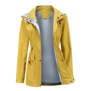 Raincoat with Detachable Hood