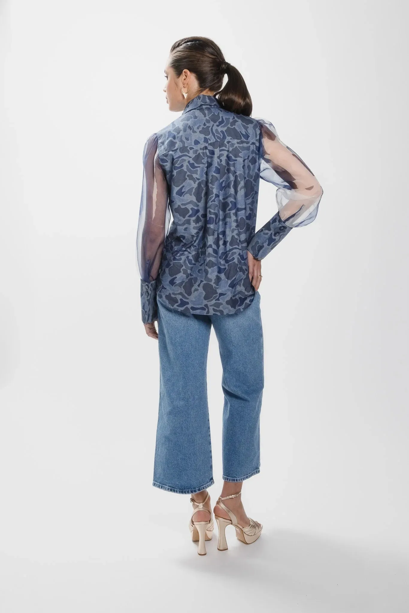 Realm Origin - Cargo Shirt - Camo Blue