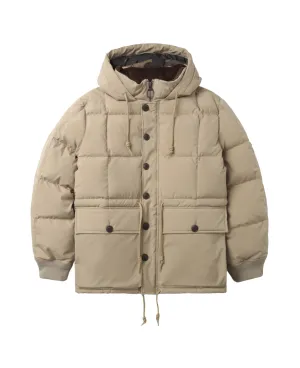 Retro mountain down jacket