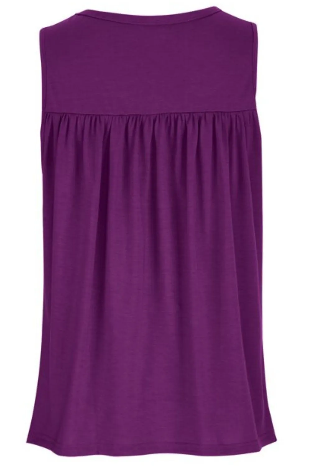 Rosa Lace Detail Round Neck Tank