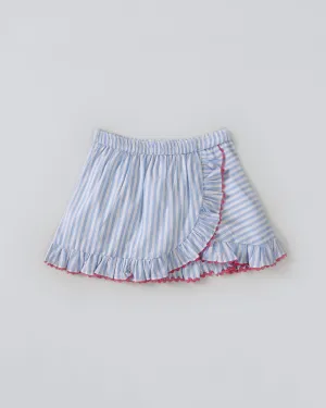Ruffle Wrap Skirt