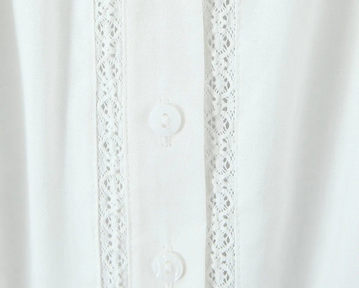 Sexy Slim Fit Small round Neck Breasted Short Top Women Sexy Puff Sleeve Lace Stitching Lace Strap Short Sleeve T shirt