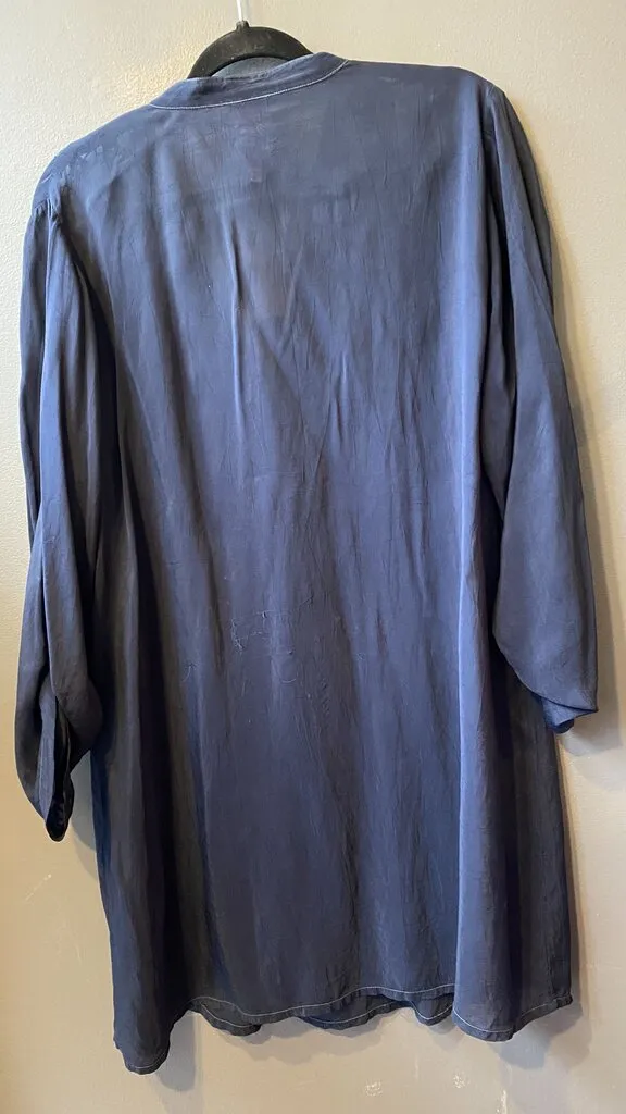 Sheer Lace Inlay Tunic