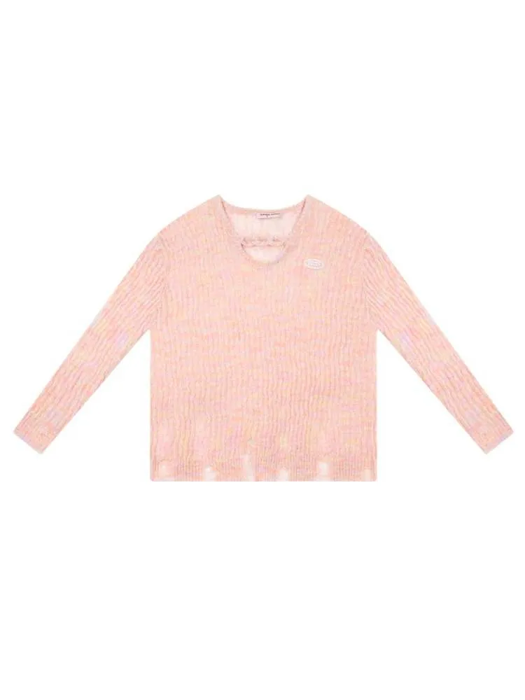 Sheer Loose Damage Knit【s0000007128】