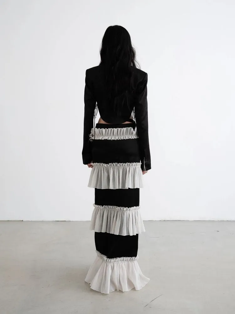 Sheer short blazer【s0000008519】