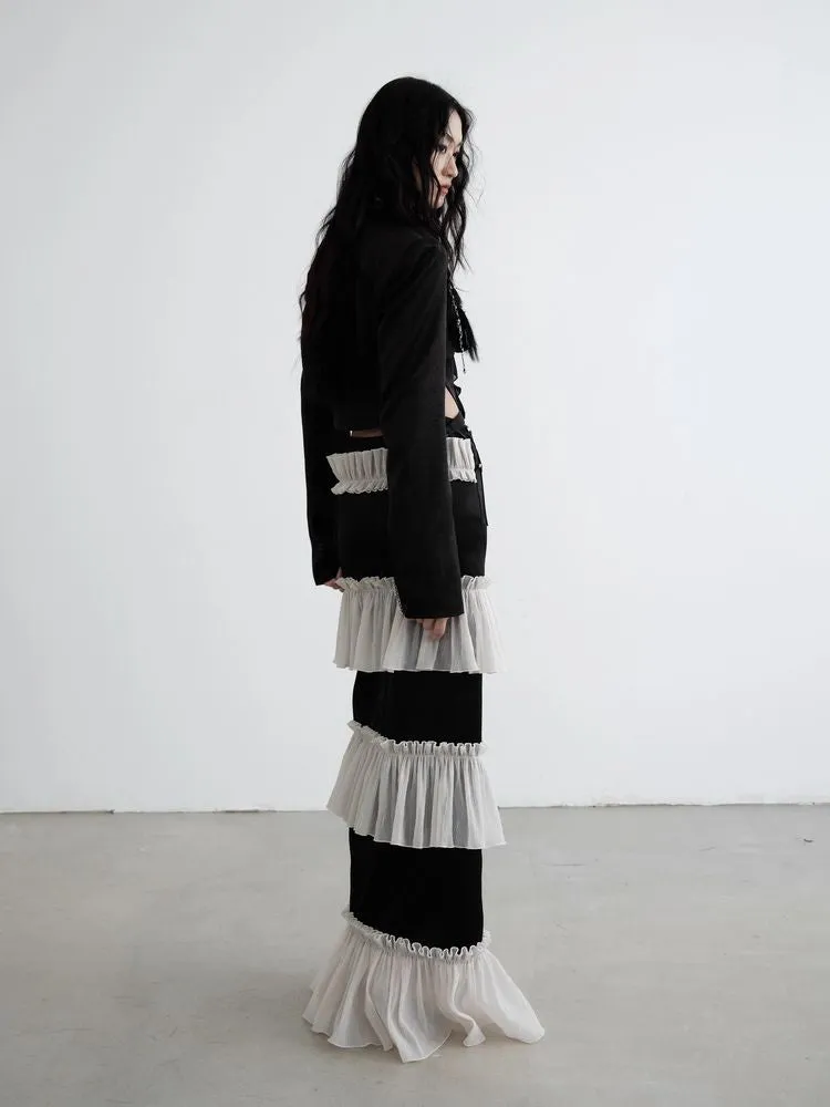Sheer short blazer【s0000008519】