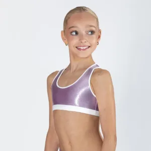SHOWCASE ⭐️ Ava Metallic Glitter Crop
