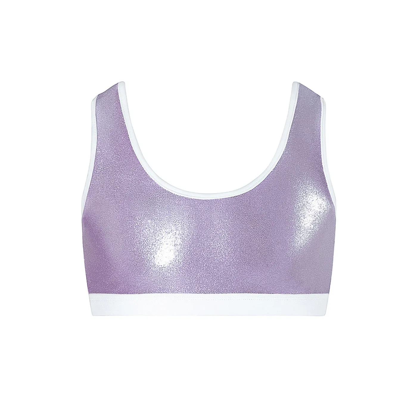 SHOWCASE ⭐️ Ava Metallic Glitter Crop