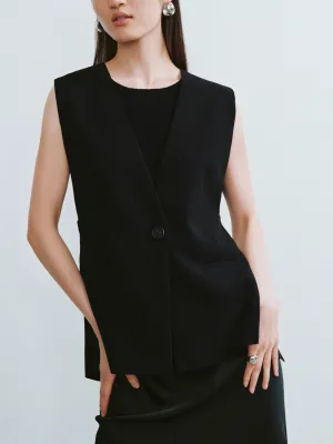 Sleeveless Glamor Vests