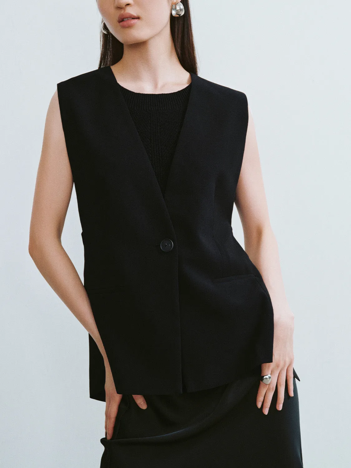 Sleeveless Glamor Vests