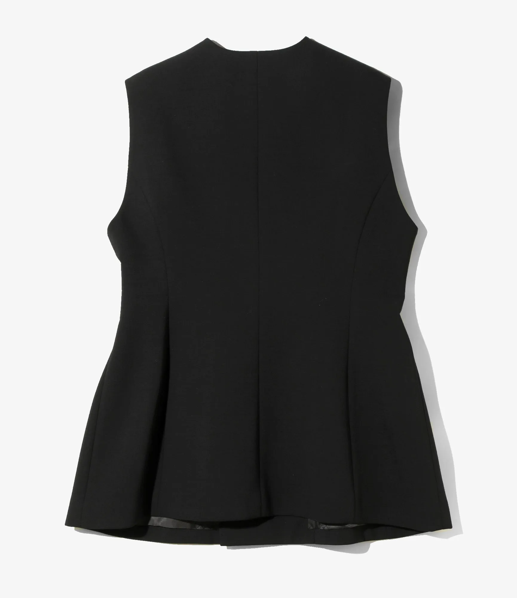 Sleeveless Jacket - Muslin