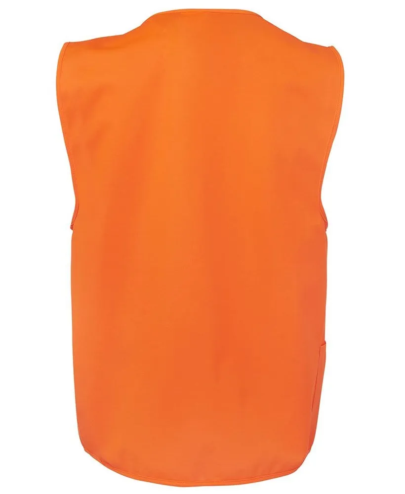 SLEEVELESS SAFETY VEST - VELCRO CLOSE, DAY ONLY